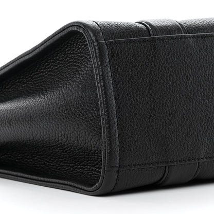 Marc Jacobs Grained Calfskin Small The Tote Bag Black 10 of 13