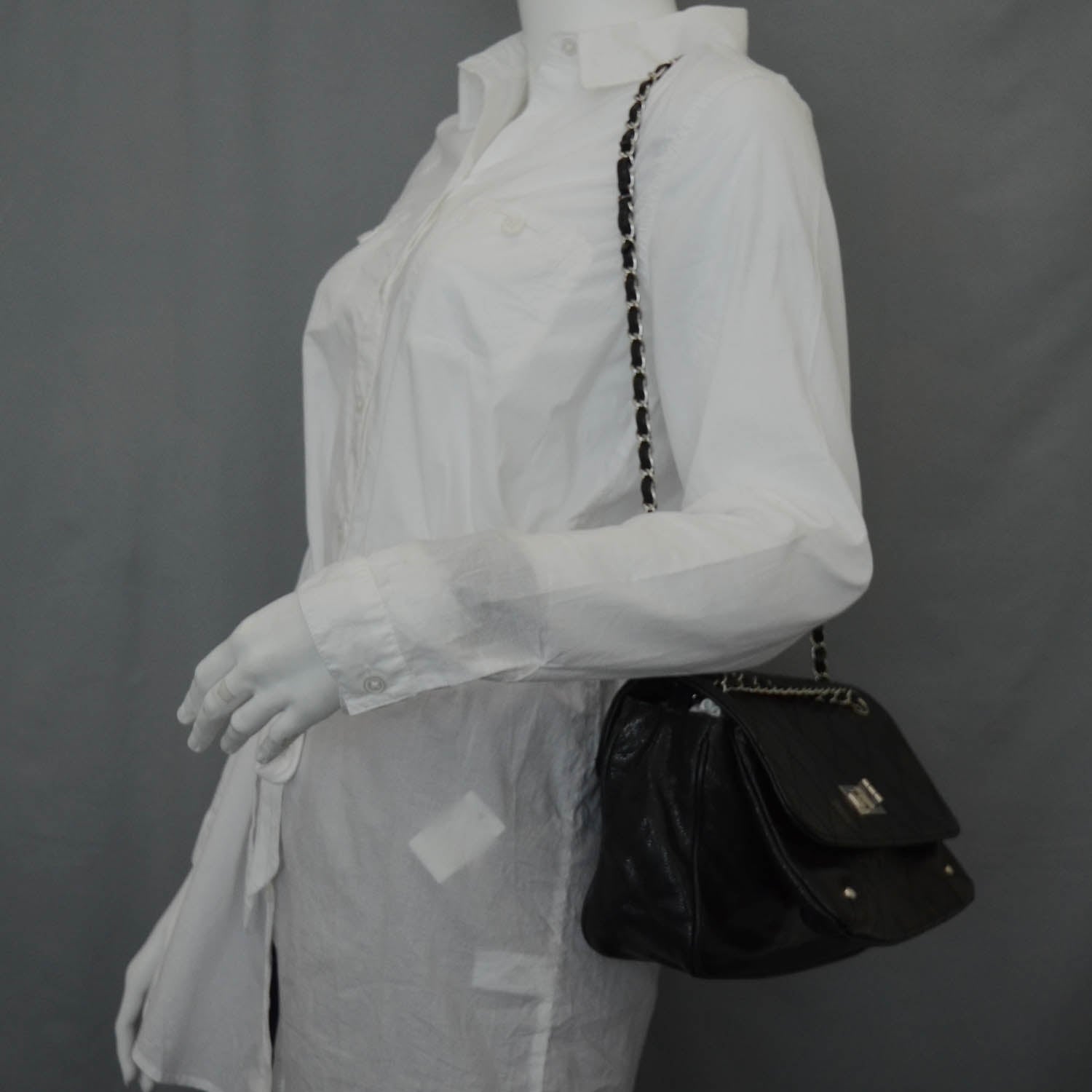 Chanel Caviar Mademoiselle Flap Bag Black 2 of 10