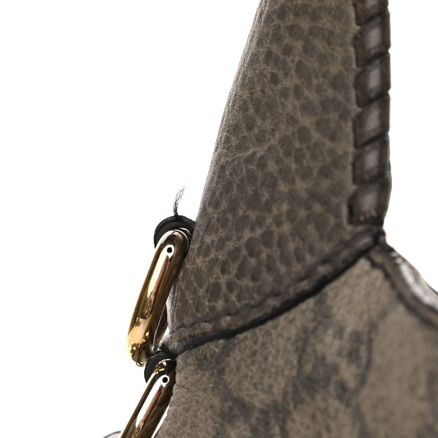 Guccissima Medium New Jackie Shoulder Bag Olive Green