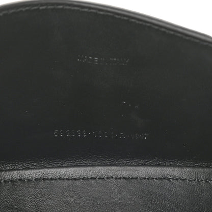 Balenciaga Shiny Box Calfskin Hourglass Top Handle Bag Mini Black 7 of 8