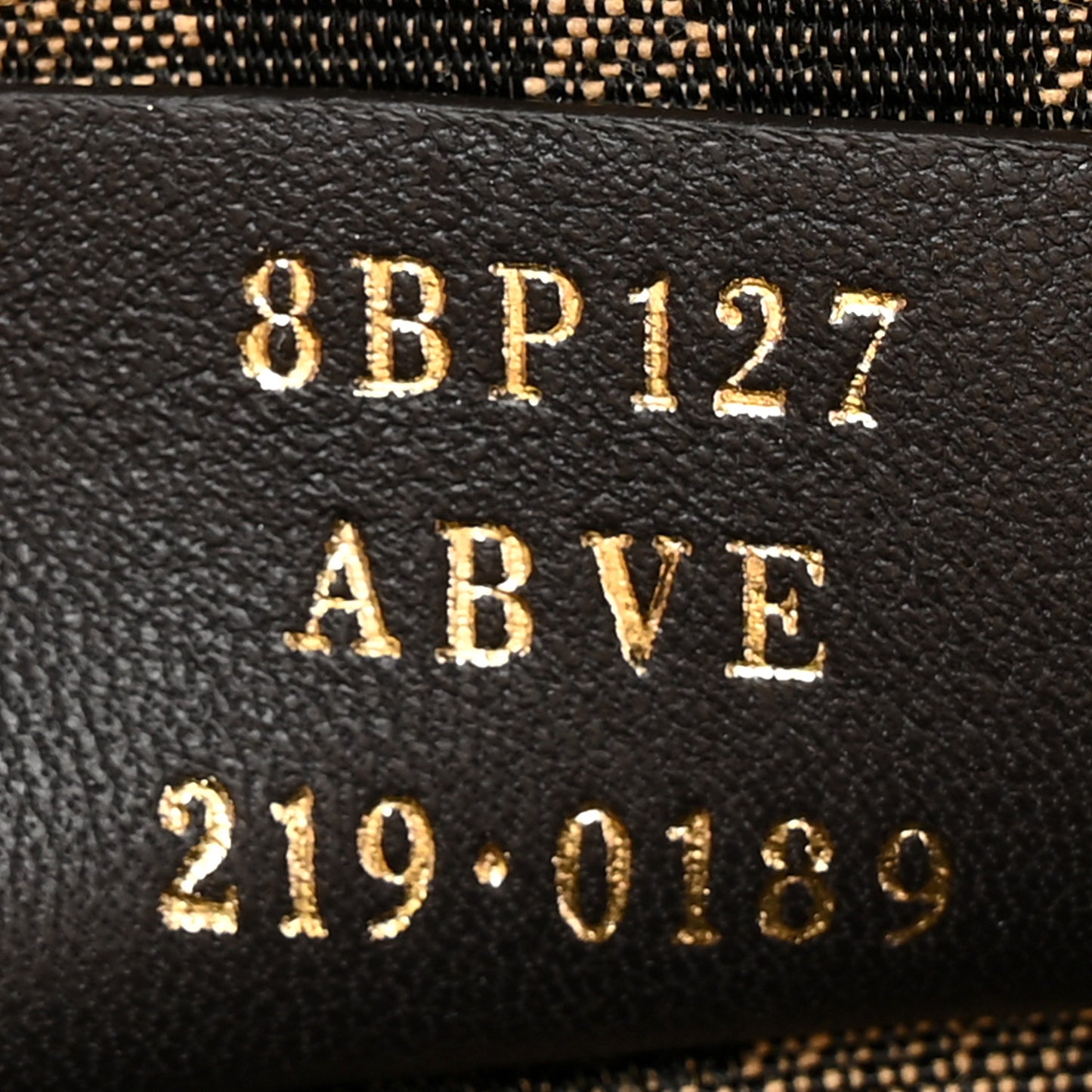 Shiny Nappa Medium Fendi First Caramello