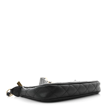 Chanel Caviar Quilted Timeless CC Shoulder Bag Black 4 of 11