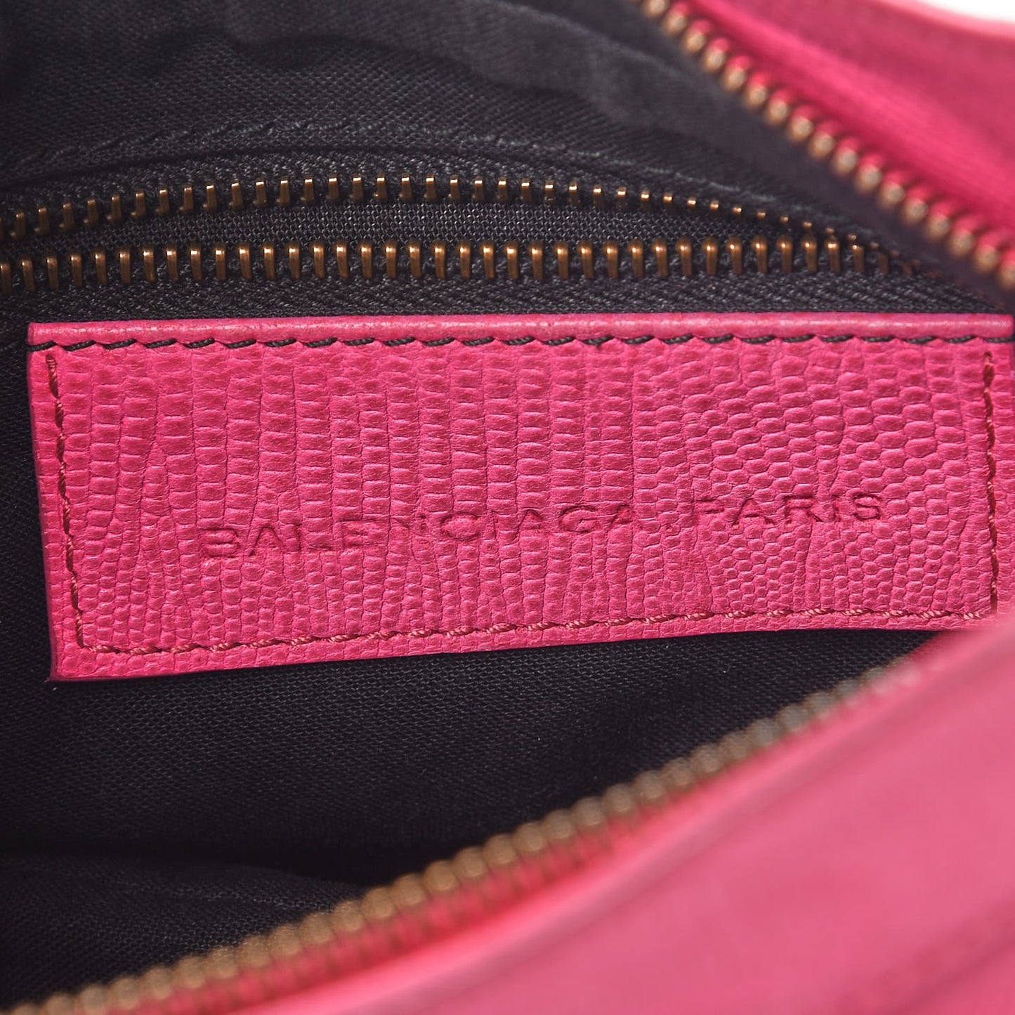 Lizard Embossed Hip Shoulder Bag Pink