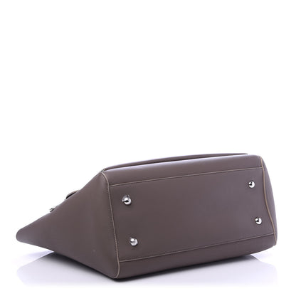 Mulberry Silky Calf Medium Willow Tote Taupe 3 of 9