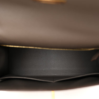 Hermes Epsom Kelly Sellier 28 Etain 5 of 10