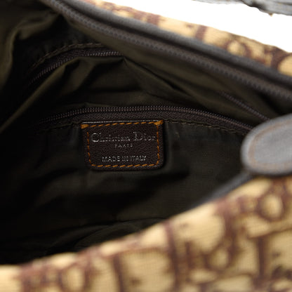 Christian Dior Monogram Buckle Hobo Brown 8 of 11