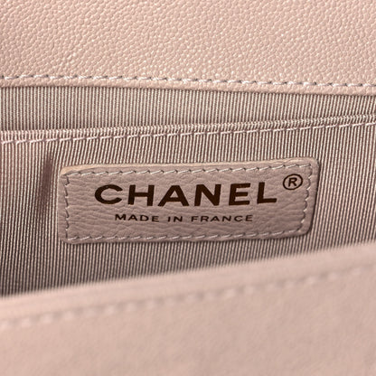 Chanel Caviar Quilted Medium Boy Flap Light Pink 5 of 11
