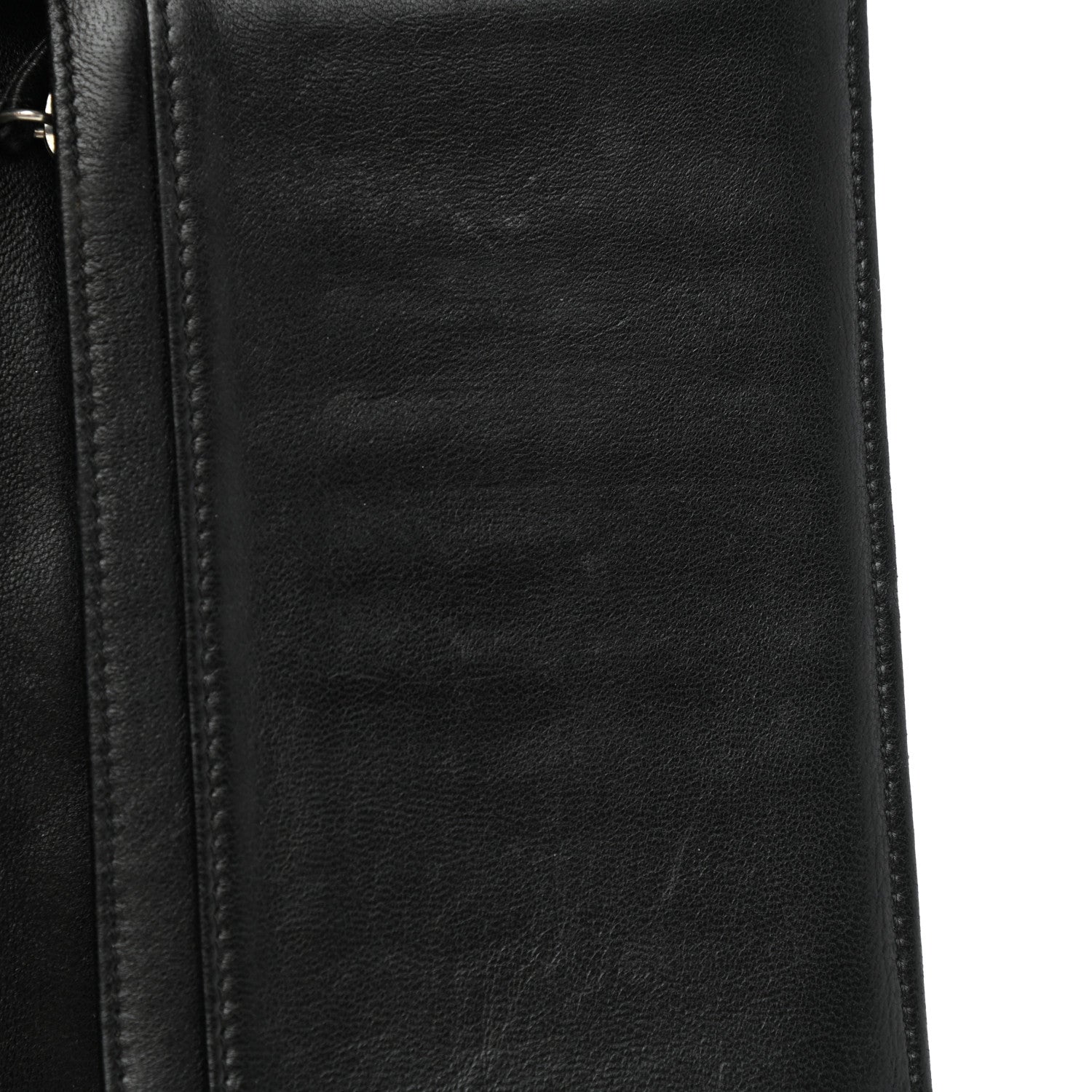 Chanel Patent Quilted Flap Wallet Black 9 of 12