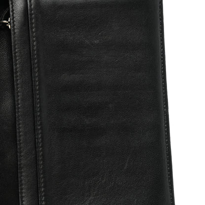 Chanel Patent Quilted Flap Wallet Black 9 of 12