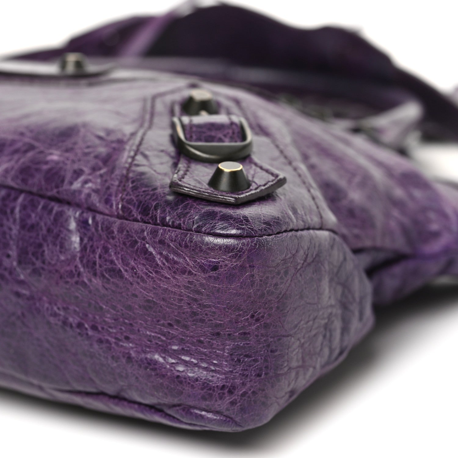 Balenciaga Agneau Classic Hardware First Raisin 1862594 – FASHIONPHILE