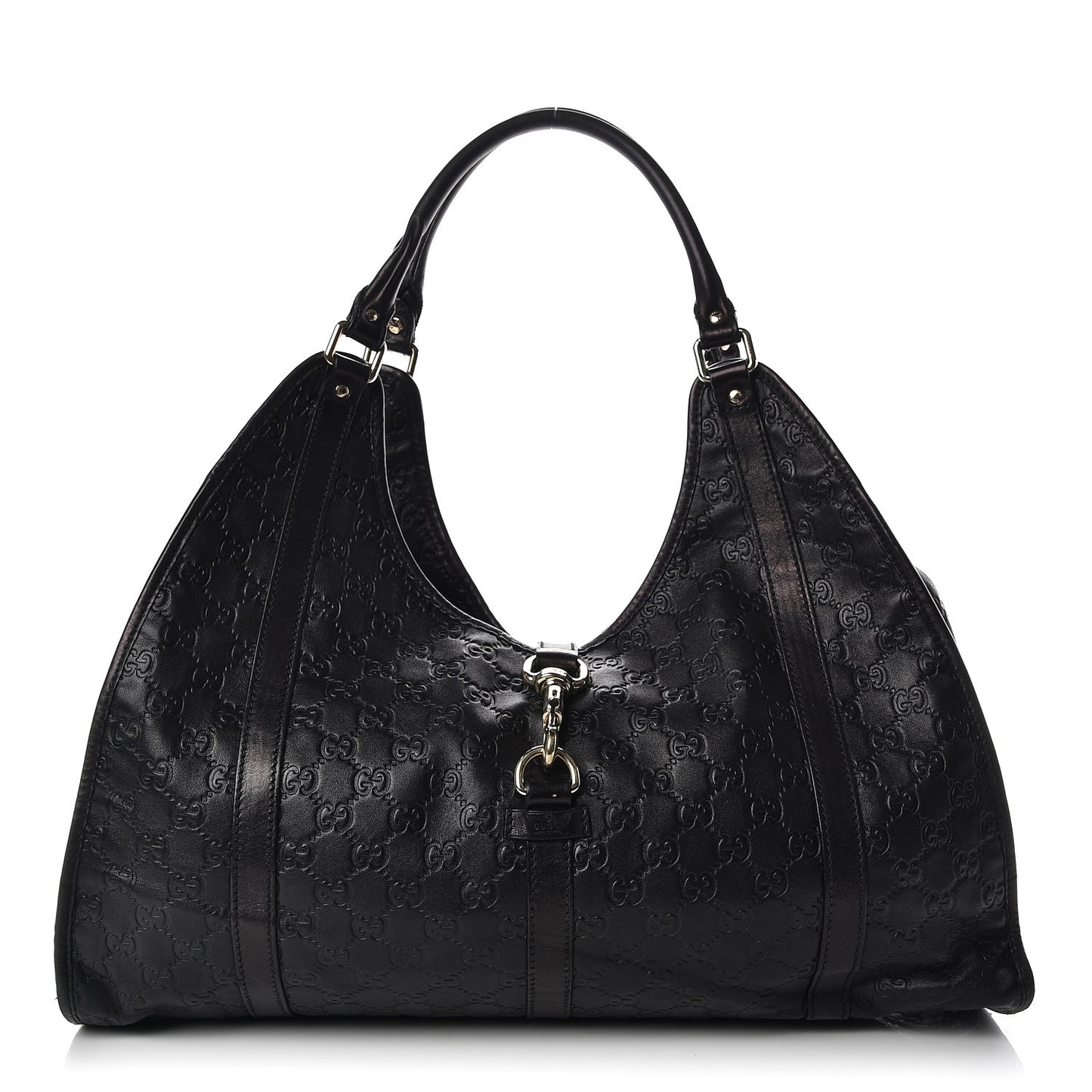 Guccissima Large Joy Shoulder Bag Black