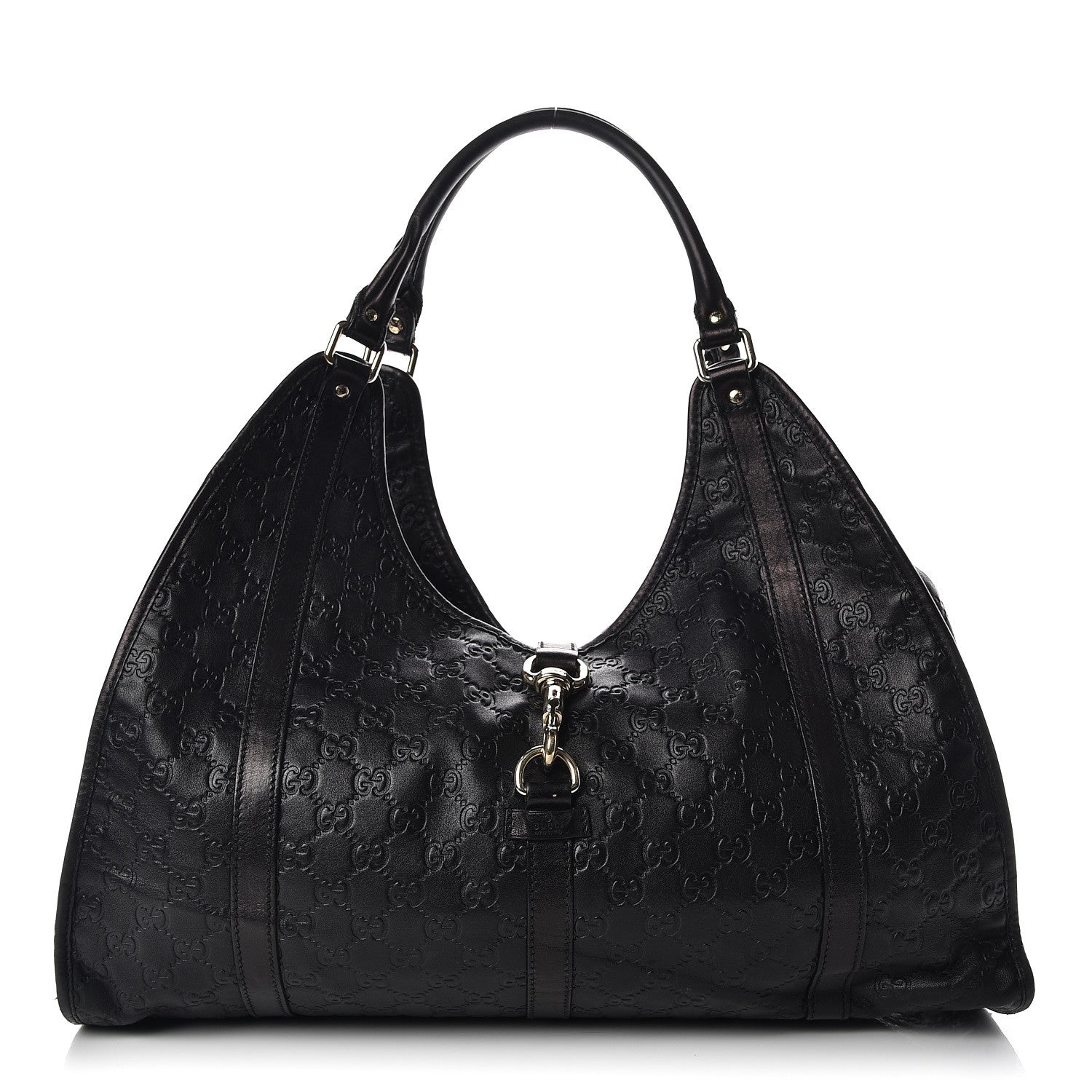 Gucci Guccissima Large Joy Shoulder Bag Black 1 of 20