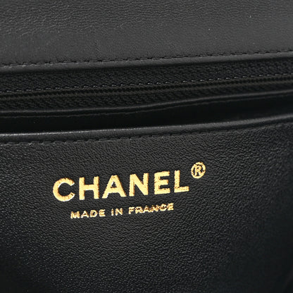 Chanel Lambskin Quilted Mini Coco Charms Rectangular Flap Black 6 of 10