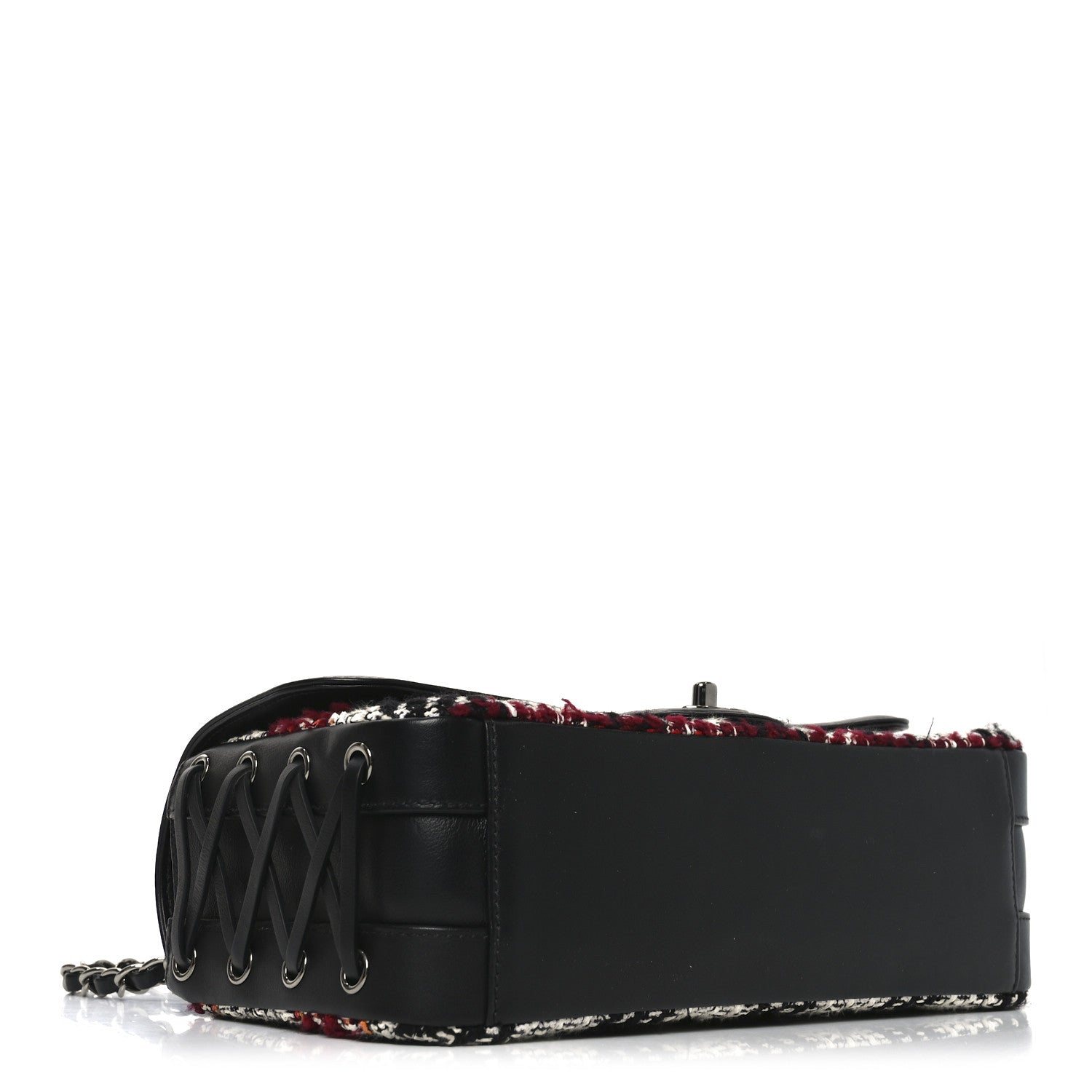 Chanel Tweed Quilted Calfskin Coco Corset Flap Multicolor 4 of 10