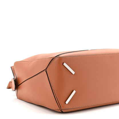 Loewe Calfskin Medium Puzzle Bag Tan 9 of 10