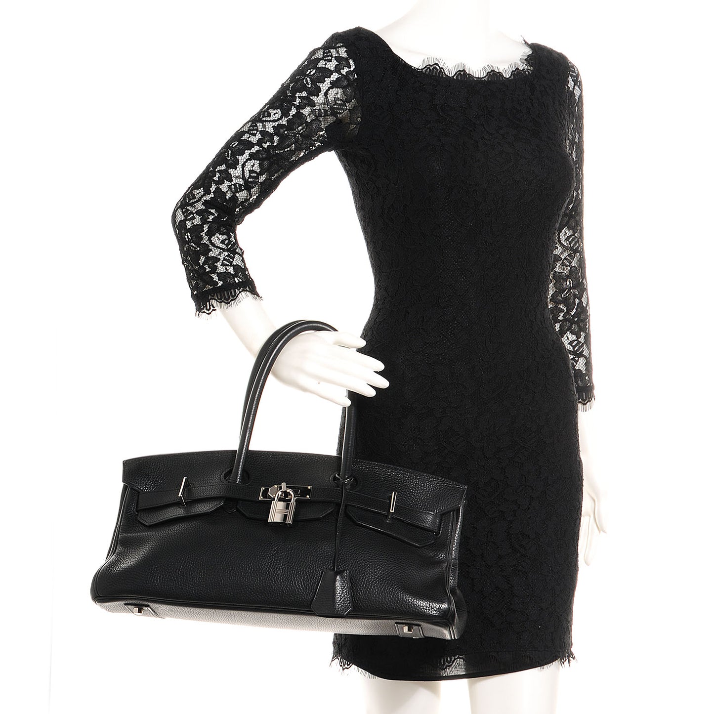 Taurillon Clemence JPG Birkin 42 Black