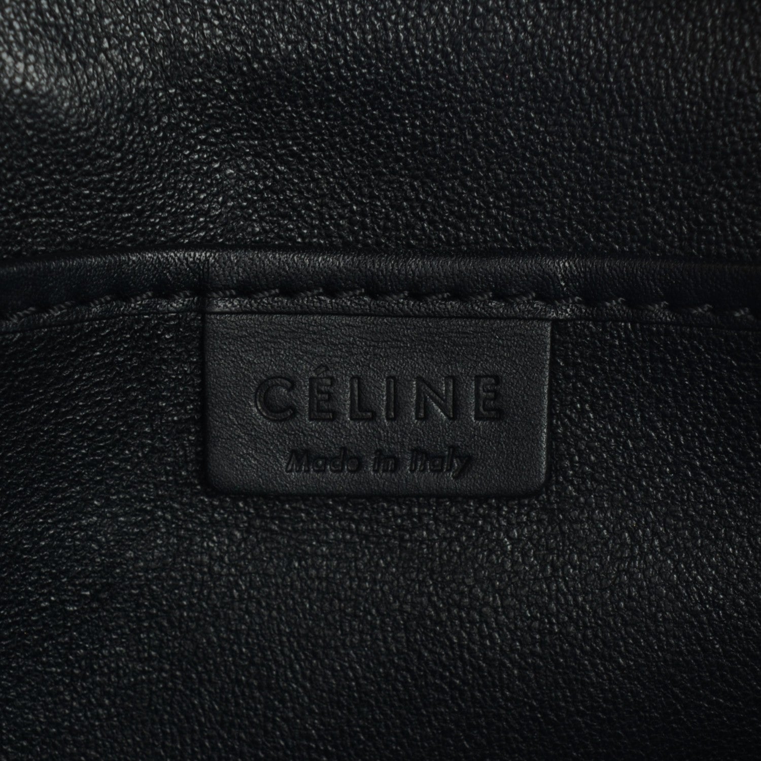 Celine Smooth Velluto Calfskin Nano Tri-Color Luggage Black 9 of 11