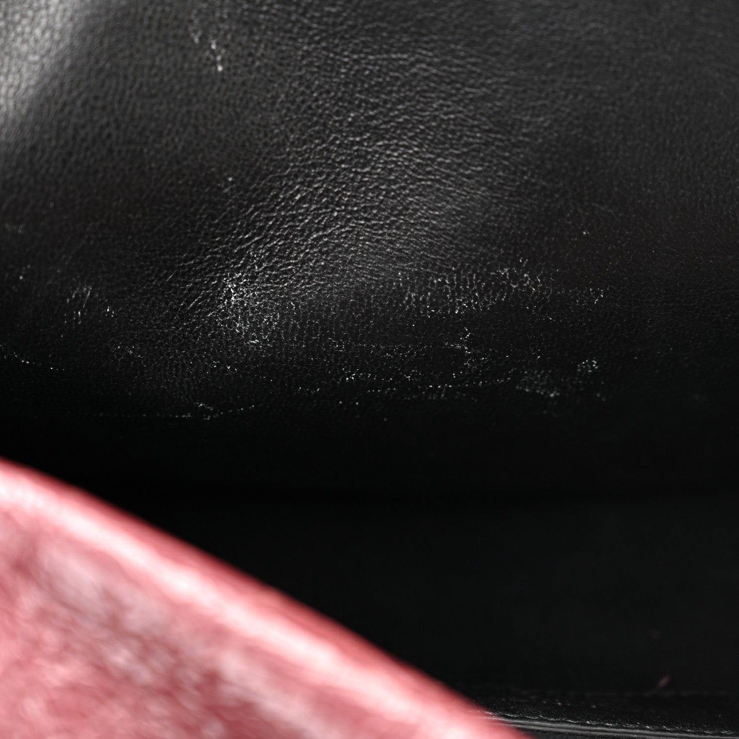 Saint Laurent Crinkled Calfskin Matelasse Monogram Medium Niki Chain Satchel Burgundy 11 of 11