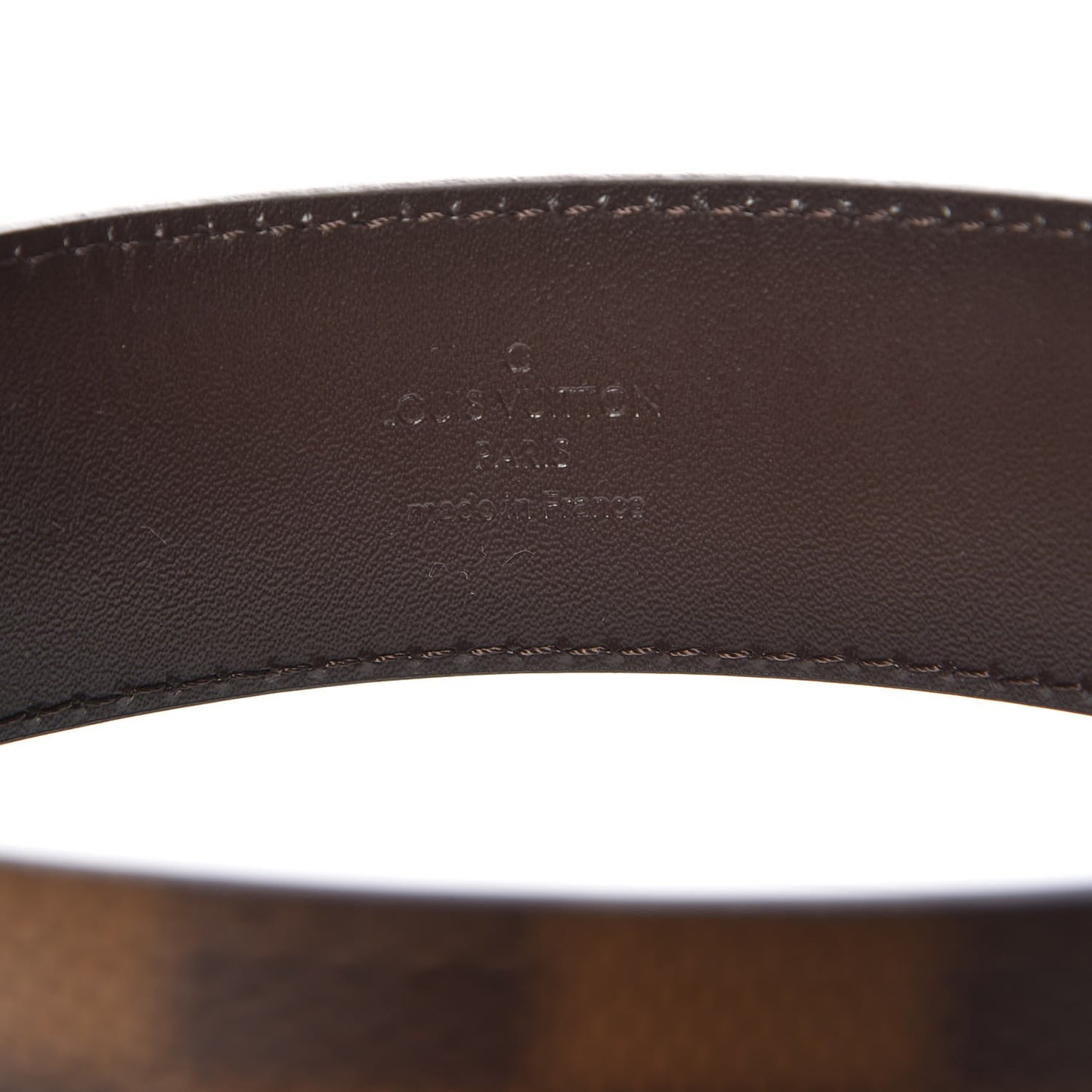 Damier Ebene 40mm LV Initiales Belt 95 38