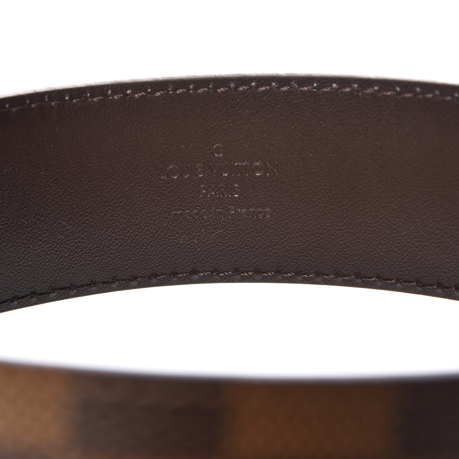 Louis Vuitton Damier Ebene 40mm LV Initiales Belt 95 38 8 of 8