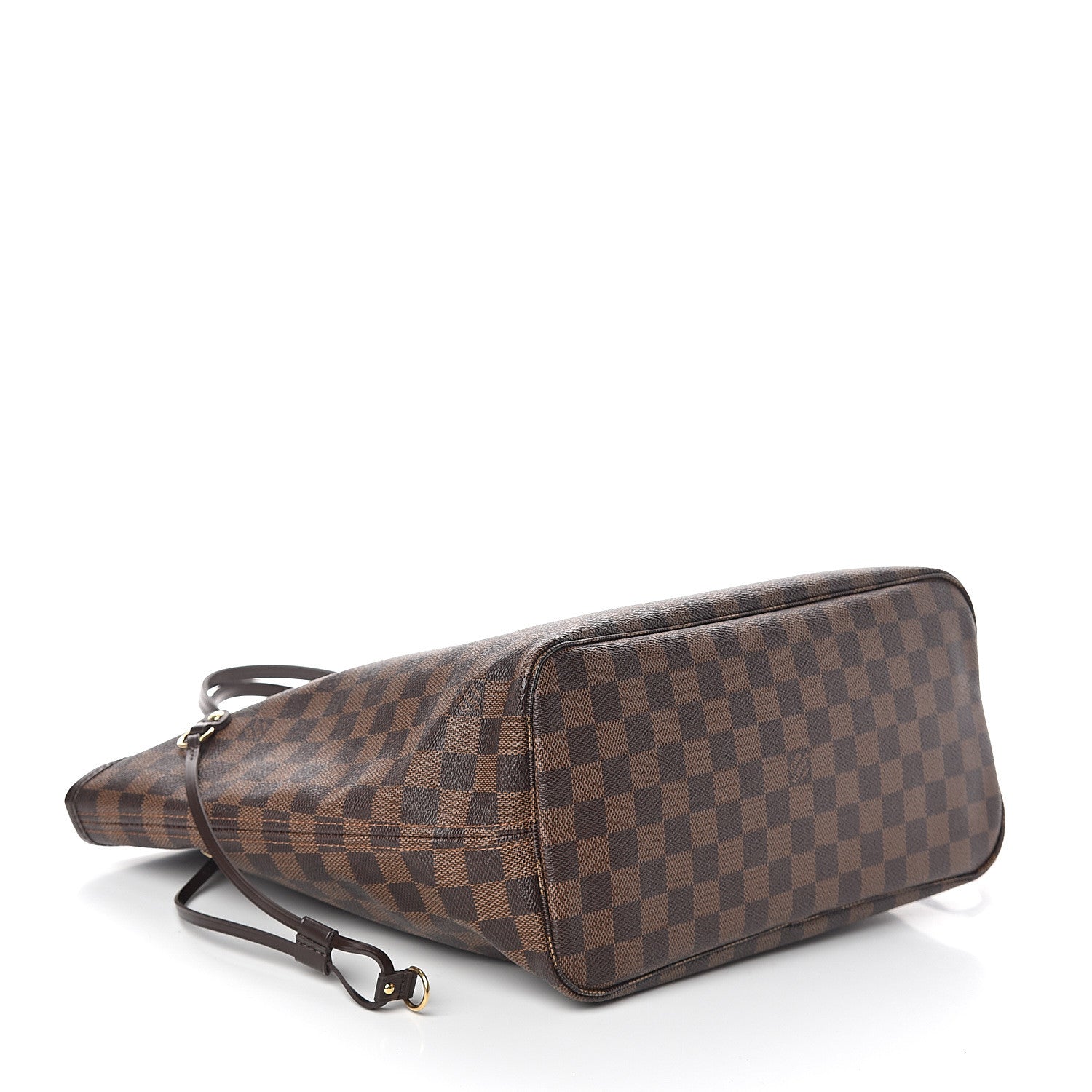 Louis Vuitton Damier Ebene Neo Neverfull MM Rose Ballerine 3 of 9