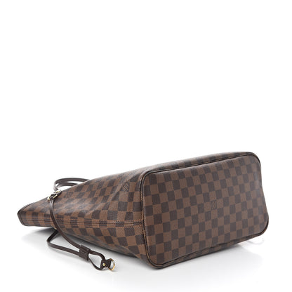 Louis Vuitton Damier Ebene Neo Neverfull MM Rose Ballerine 3 of 9