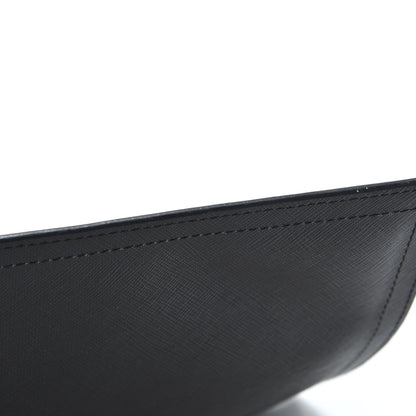 Givenchy Textured Coated Canvas Bambi Print Medium Cosmetic Pouch Black 9 of 13