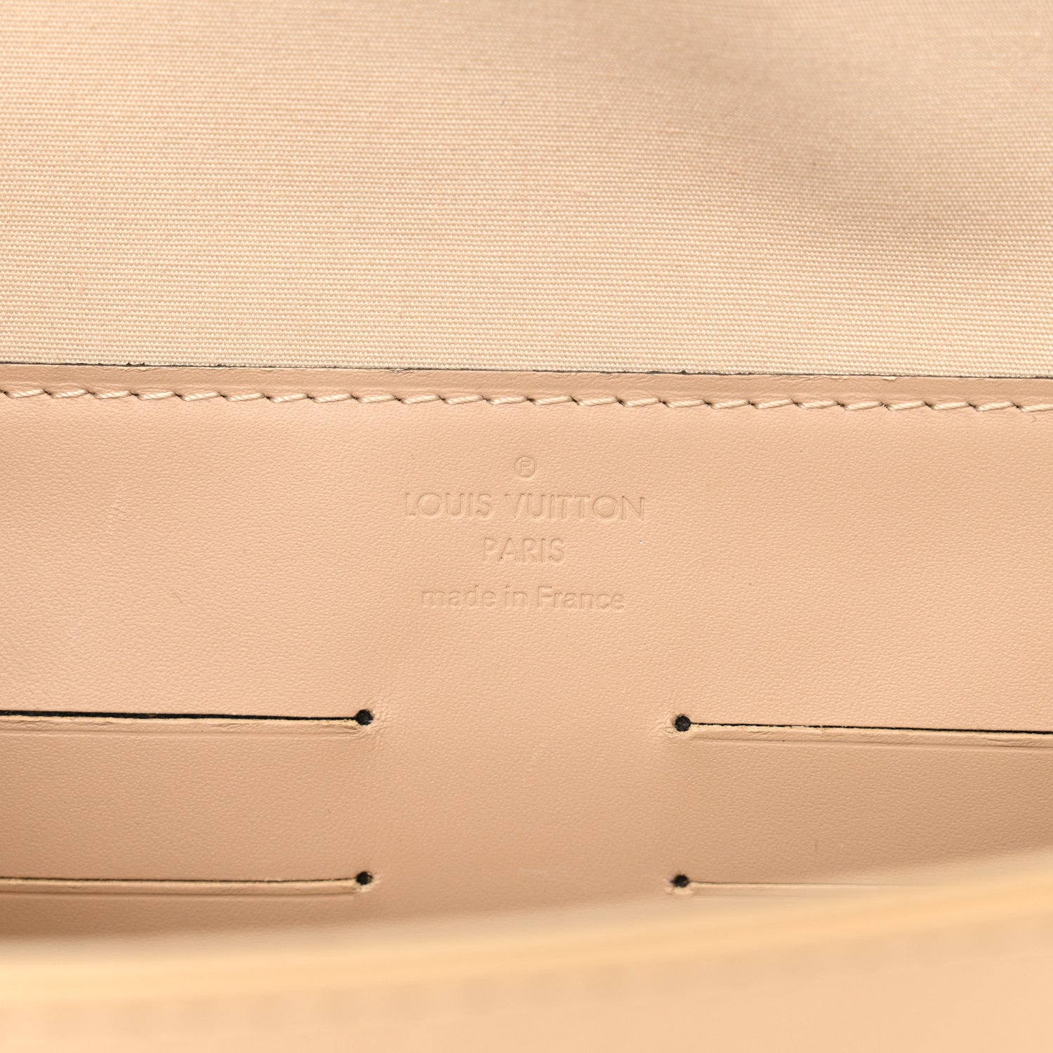 Louis Vuitton Vernis Ana Clutch Dune 6 of 15