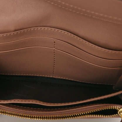 Burberry Calfskin House Check Porter Continental Wallet Pale Orchid 5 of 8