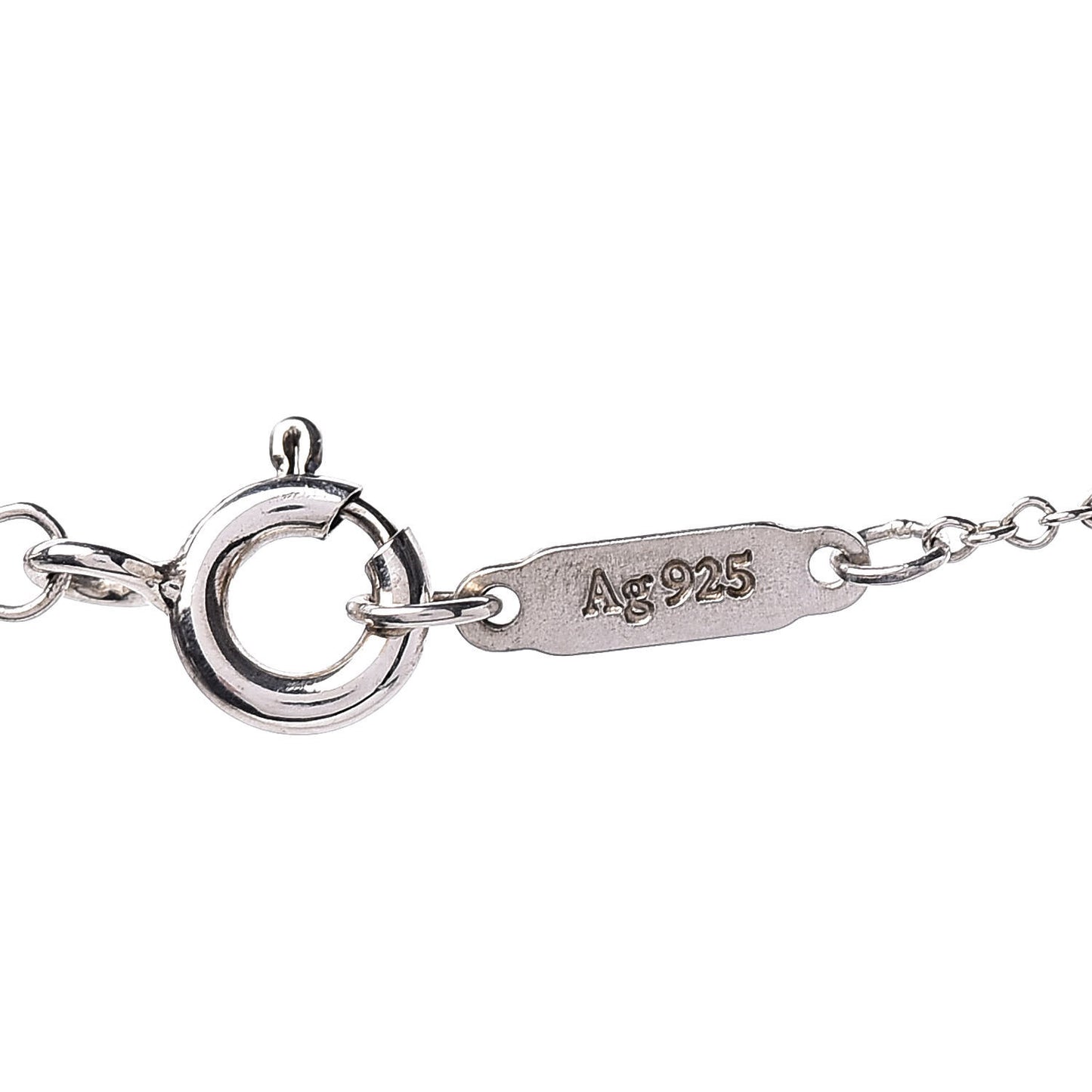 Sterling Silver Mini Heart Key Pendant Necklace