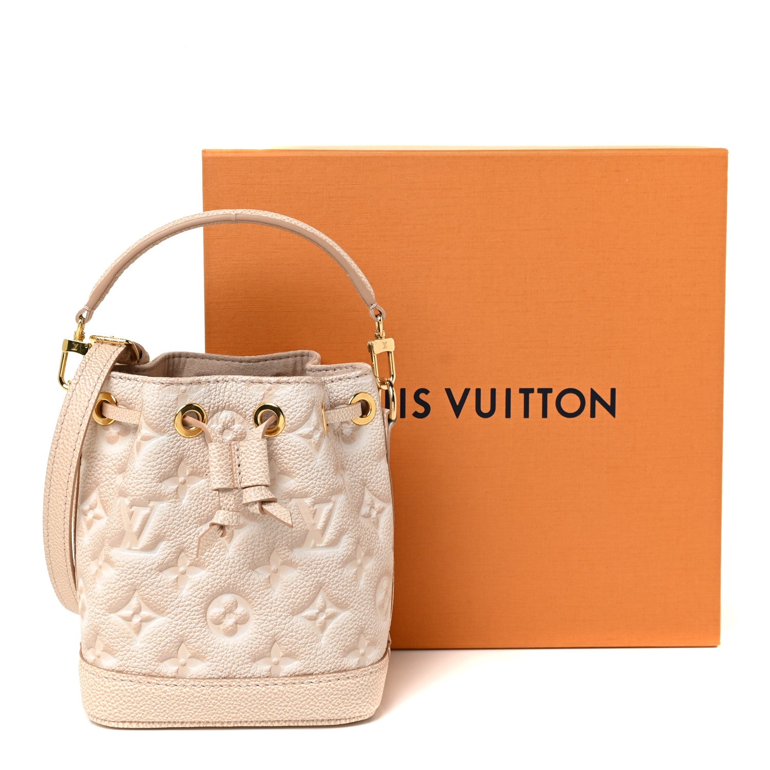 Louis Vuitton Empreinte Monogram Summer Stardust Nano Noe Beige Clair 10 of 10