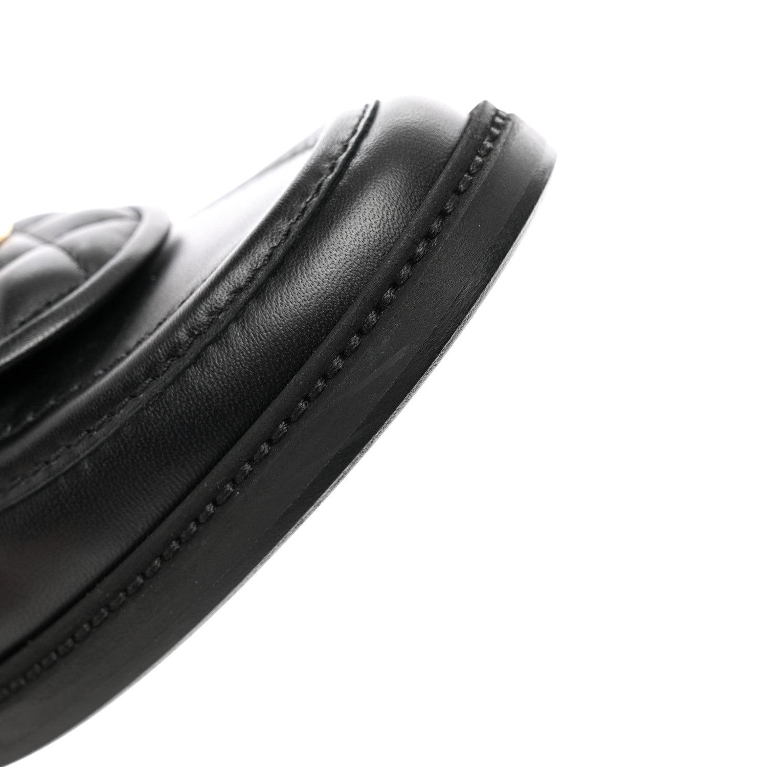 Chanel Lambskin Quilted CC Turnlock Loafers 41 Black 13 of 14