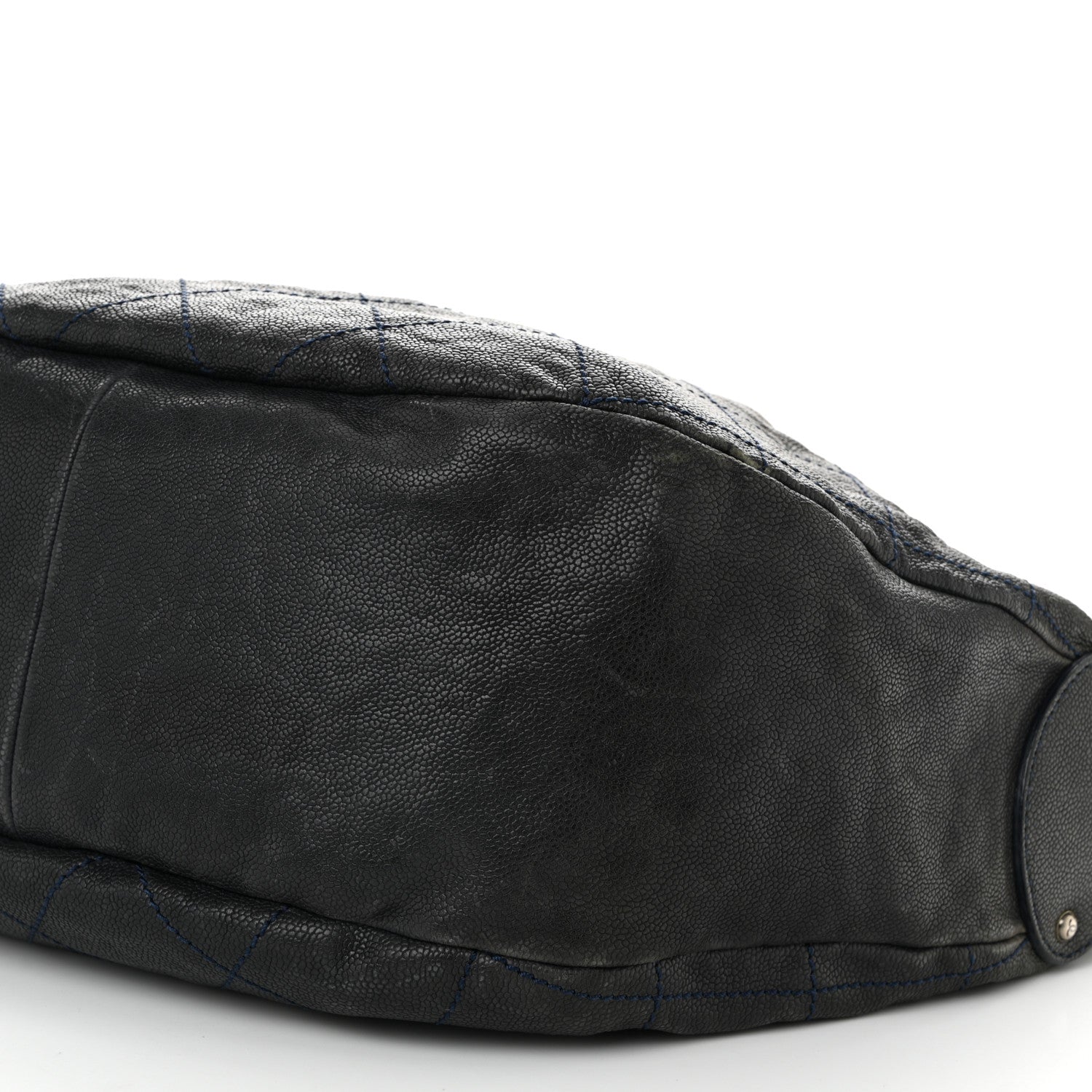 Chanel Caviar Stitched Outdoor Ligne Hobo Black 10 of 10