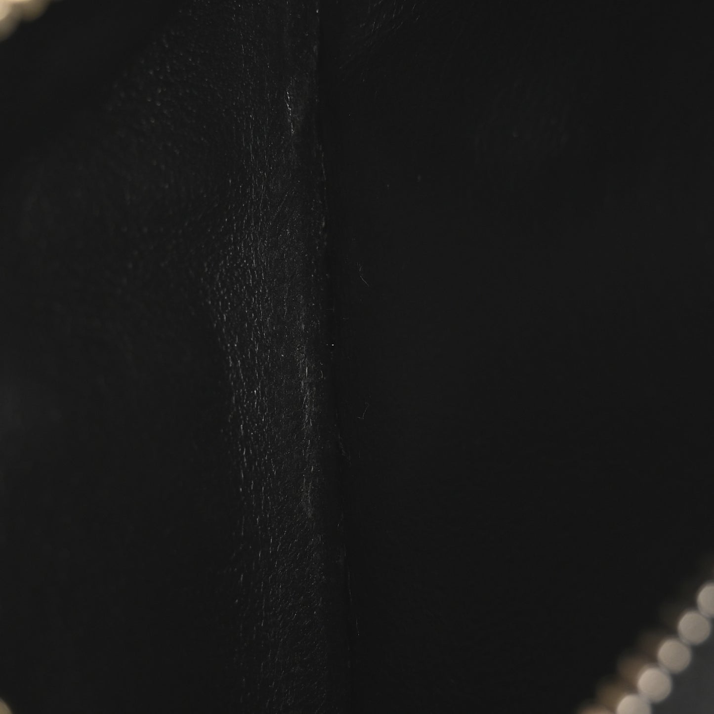 Monogram Grain de Poudre 5 Fragments Zip Pouch Card Holder Black
