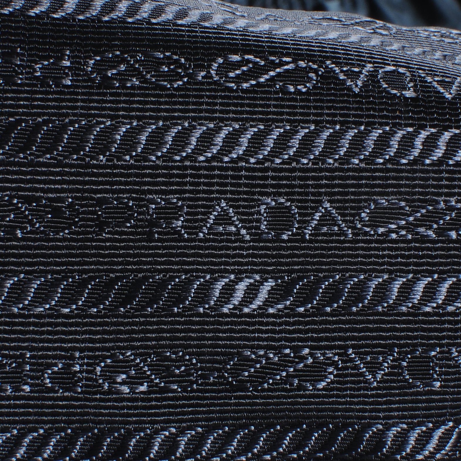 Prada Tessuto Nylon Gaufre Tote Denim 9 of 10