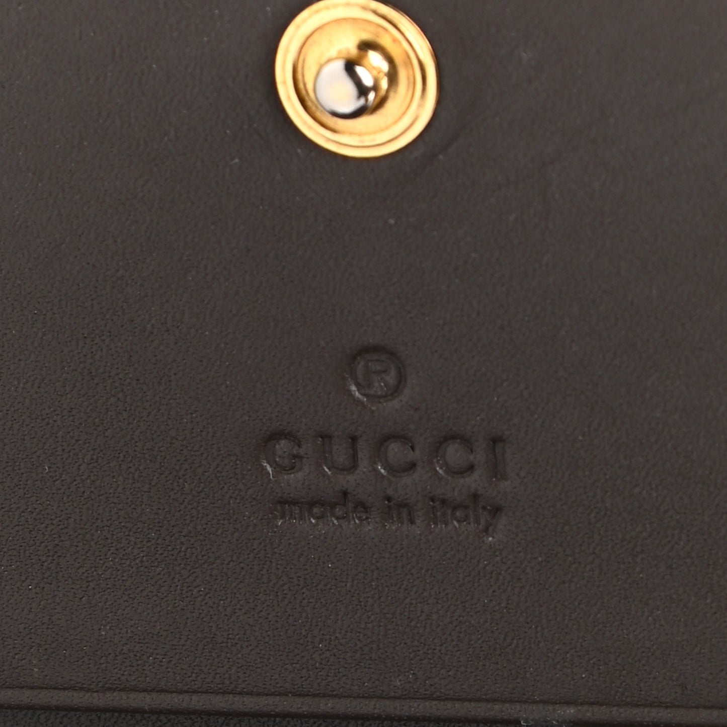 GG Supreme Monogram Card Case Beige