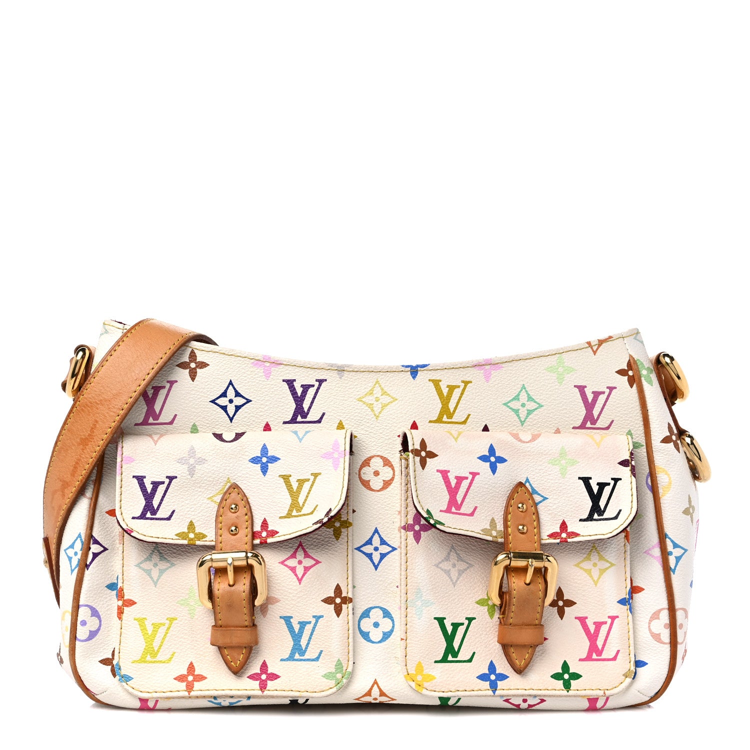 Louis Vuitton Monogram Multicolor Lodge GM White 1 of 16