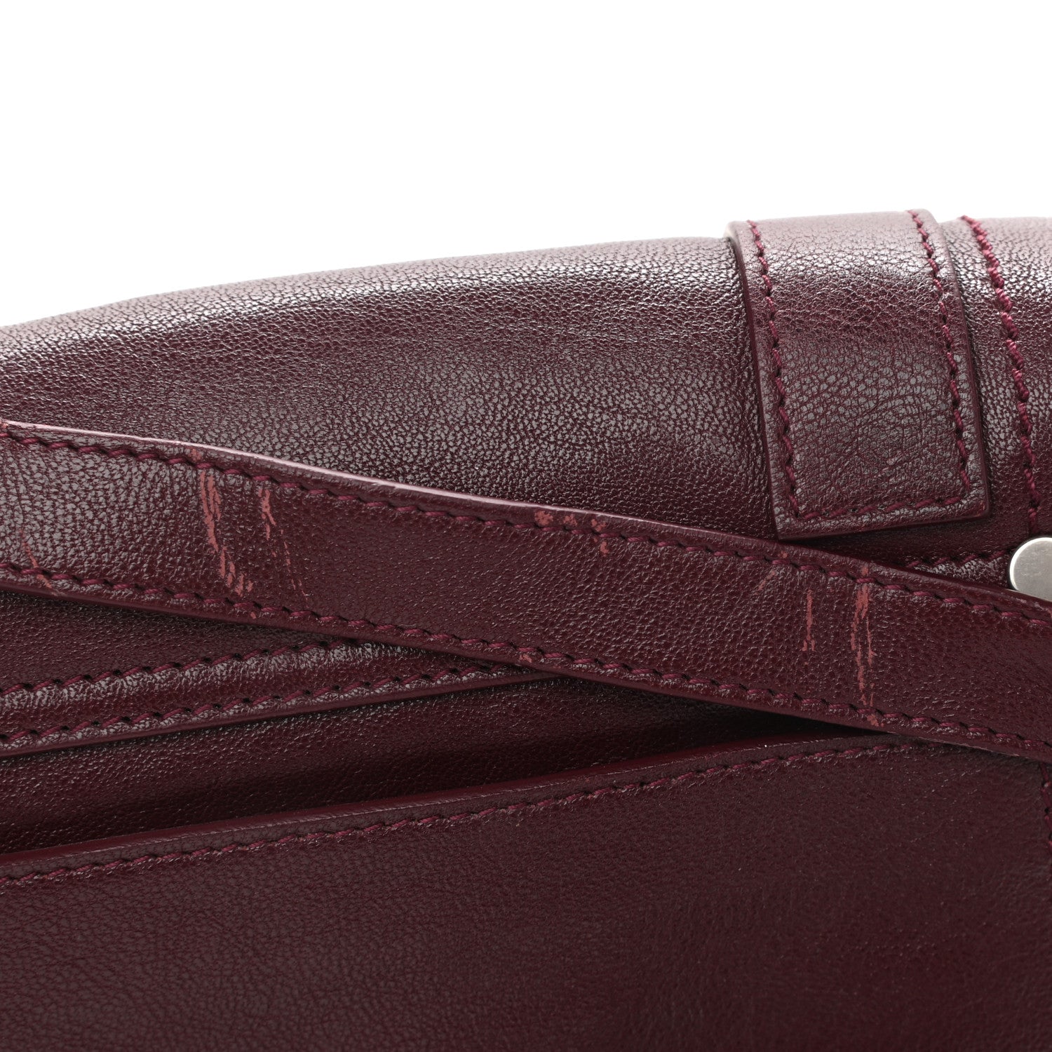 Proenza Schouler Lambskin PS1 Mini Crossbody Bag Oxblood 12 of 12