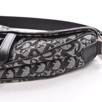Christian Dior Monogram Saddle Bag Black 6 of 20
