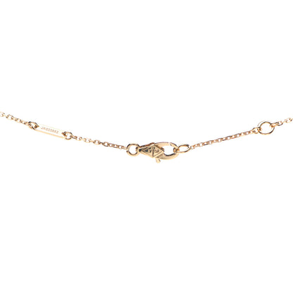 Van Cleef & Arpels 18K Yellow Gold Mother of Pearl Sweet Alhambra Pendant Necklace 4 of 5