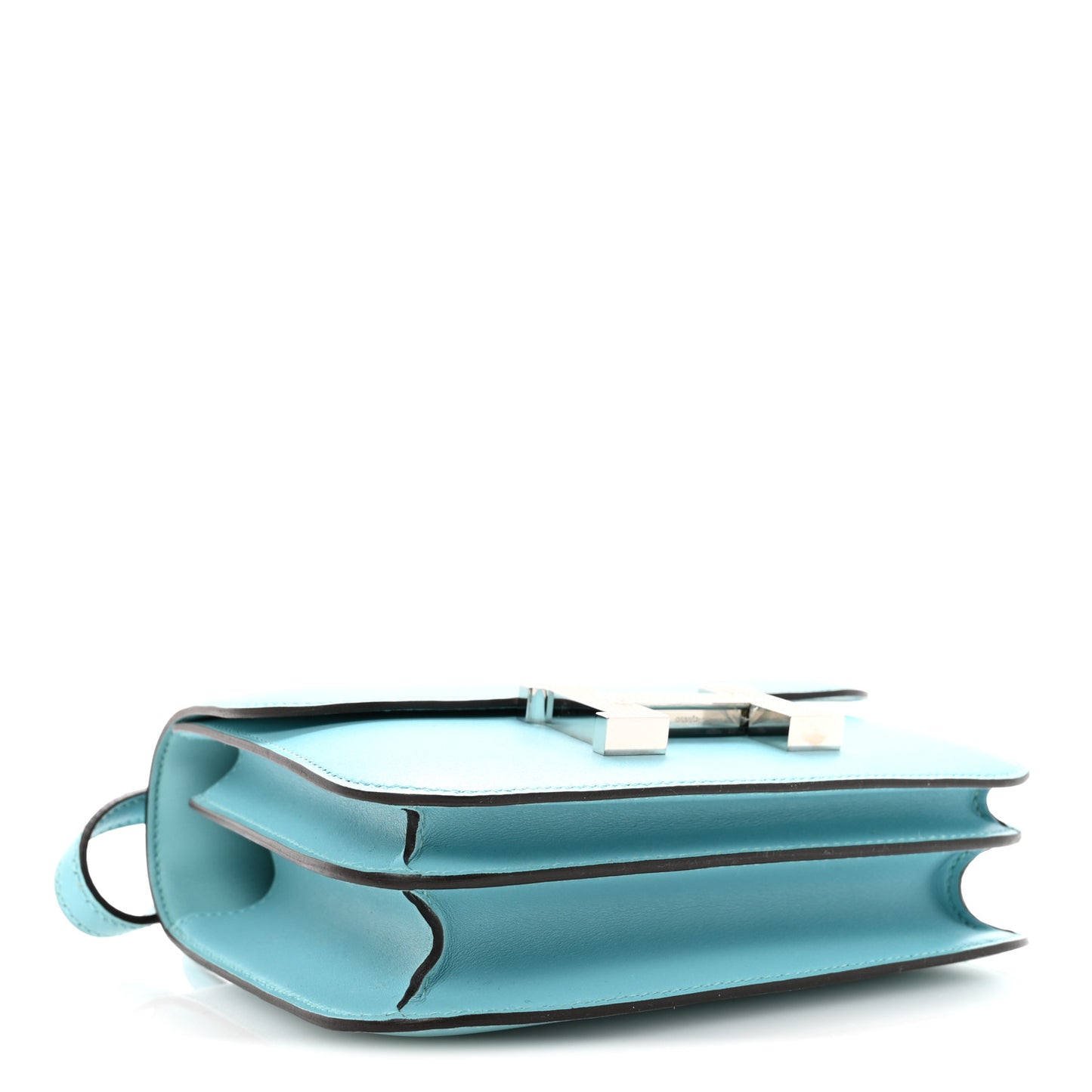 Tadelakt Lizard Constance 18 Bleu Atoll Ficelle