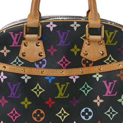 Louis Vuitton Monogram Multicolor Trouville Black 6 of 10