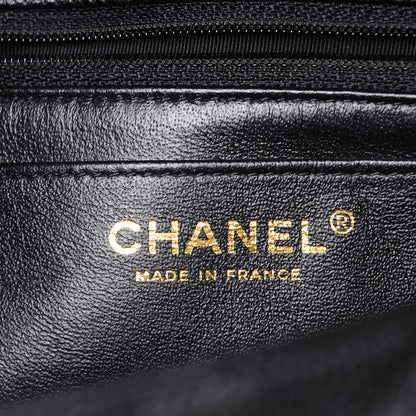 Chanel Caviar Quilted Jumbo Single Flap Black 6 of 7