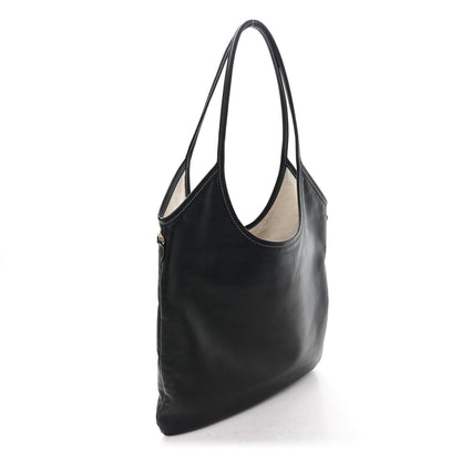 Miu Miu Nappa Ivy Bag Black 3 of 9