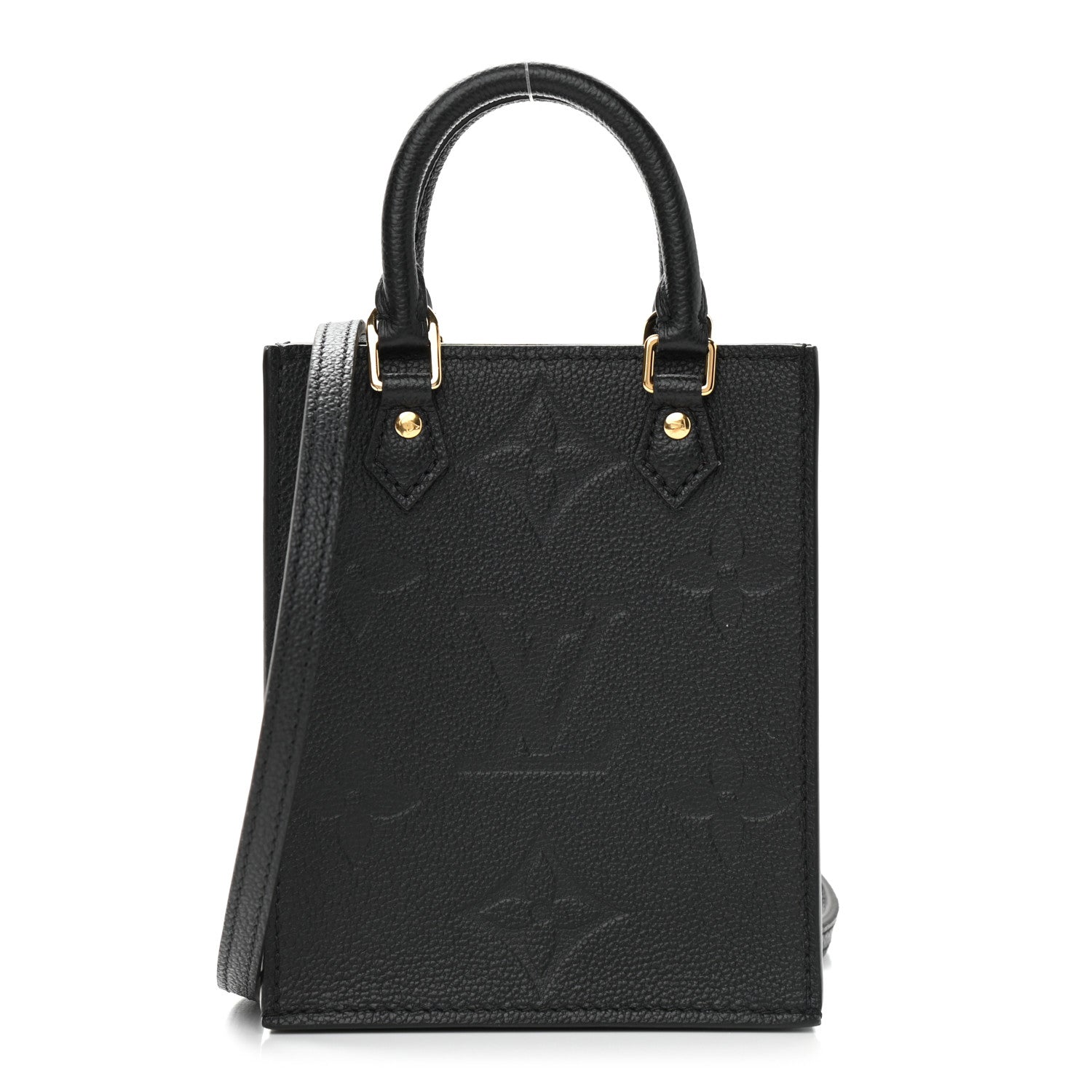 Louis Vuitton Empreinte Monogram Giant Petit Sac Plat Black 1 of 8