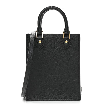 Louis Vuitton Empreinte Monogram Giant Petit Sac Plat Black 1 of 8