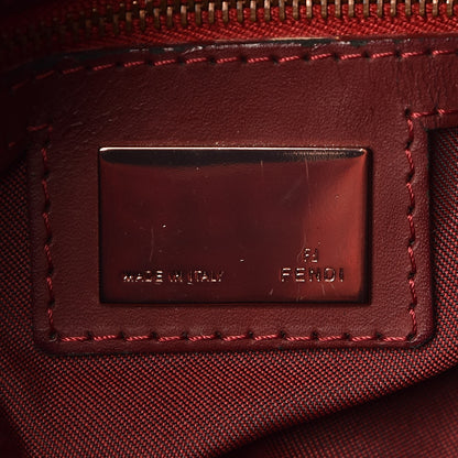 Fendi Zucchino Mama Baguette Red 6 of 7