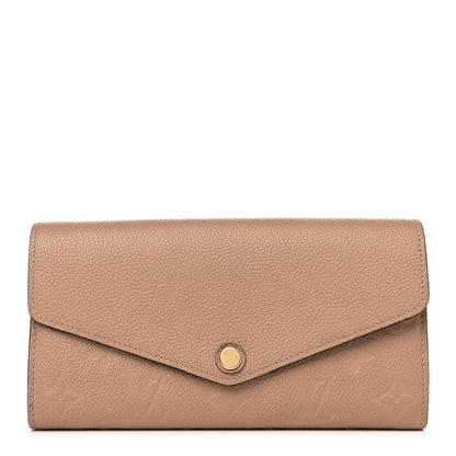 Louis Vuitton Empreinte Sarah Wallet NM Papyrus 1 of 9