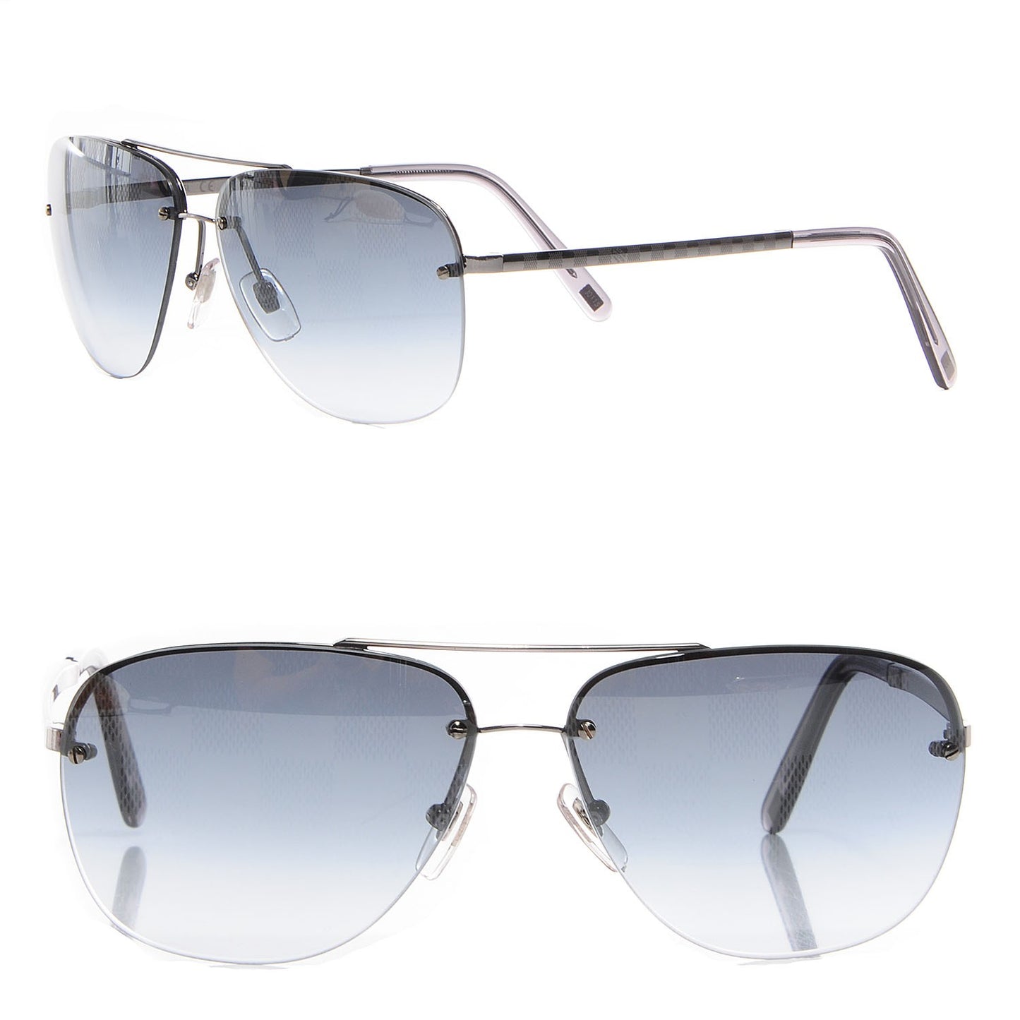 Damier Socoa Aviator Sunglasses Z0216U Silver