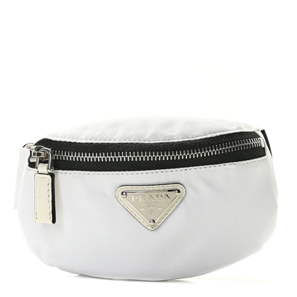 Prada Tessuto Nylon Wrist Pouch White 1 of 5